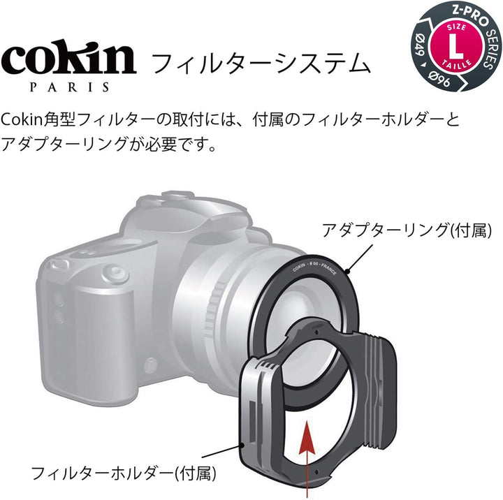 Cokin WWZZU3H4-22 Expert Kit Creative Filter System Z-Serie grau Expert Kit Single, Expert Kit Singl