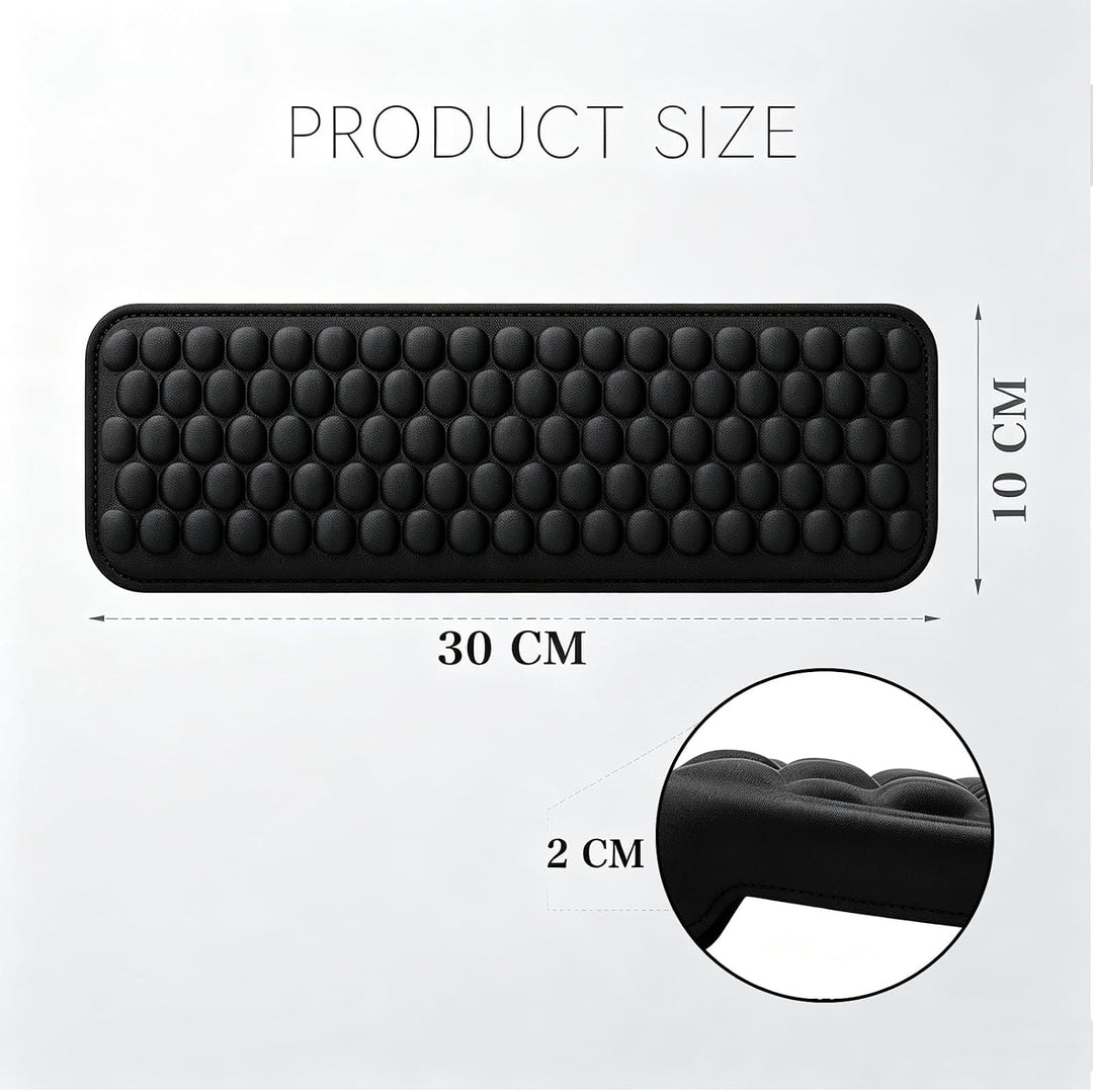 Armauflage Schreibtisch L-Form Memory-Schaum Handgelenkauflage, Tastatur Armauflage – ergonomisch, a