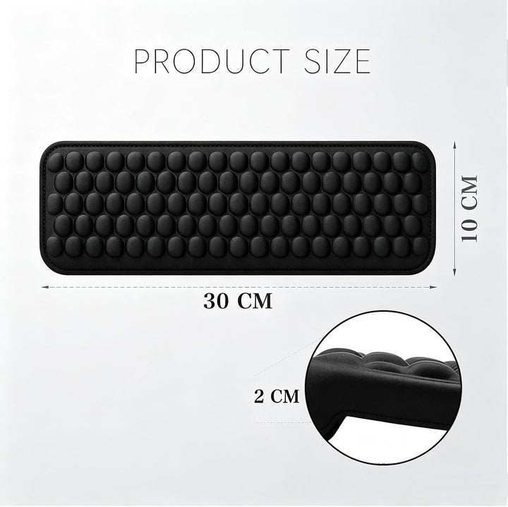 Armauflage Schreibtisch L-Form Memory-Schaum Handgelenkauflage, Tastatur Armauflage – ergonomisch, a