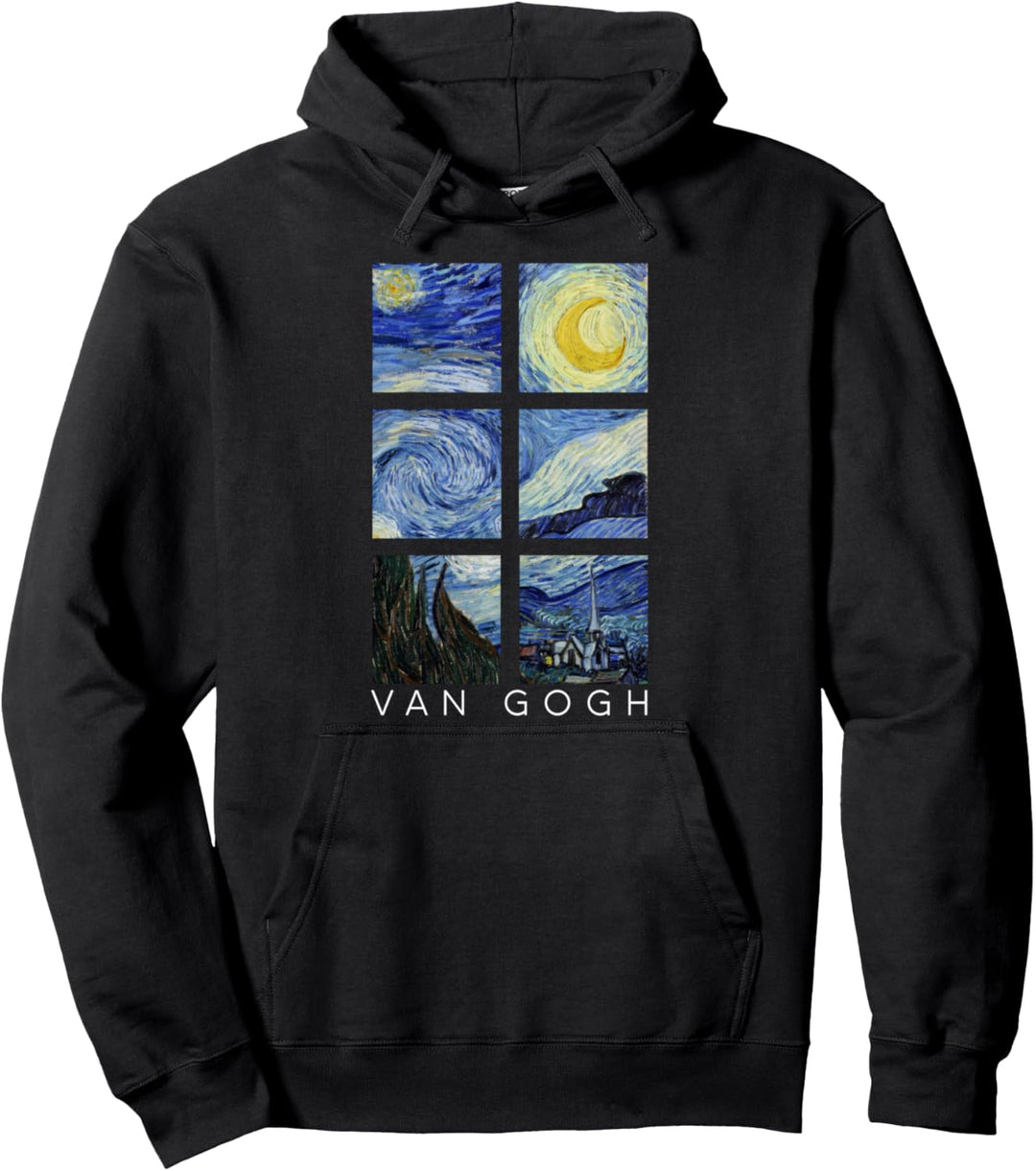 Van Gogh Malerei, Sternennacht, Collage, Vincent Van Gogh Pullover Hoodie