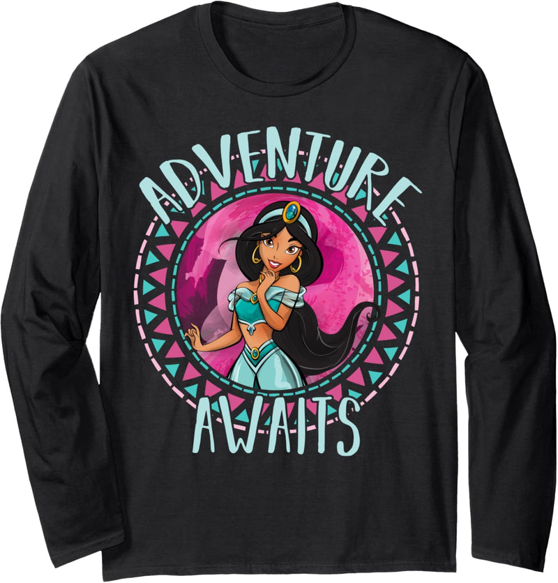 Disney Aladdin Jasmine Adventure Awaits Langarmshirt