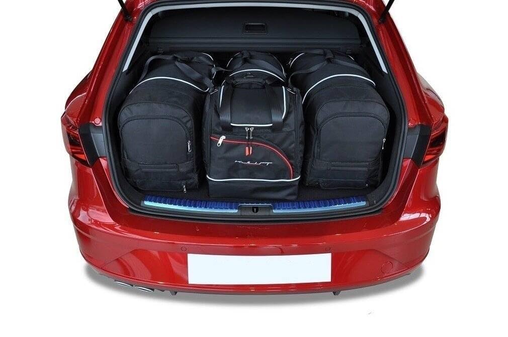 KJUST Dedizierte Reisetaschen 4 stk kompatibel mit SEAT LEON ST III (5F8) 2013-2020