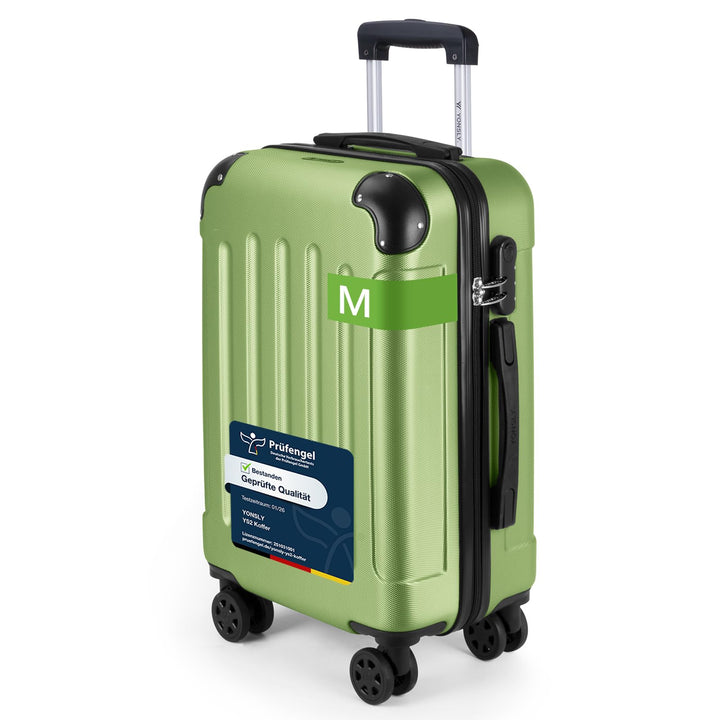Trolley Koffer, Reisekoffer Suitcase, Rollkoffer Handgepäck, Hartschalenreisekoffer, Teleskopkoffer