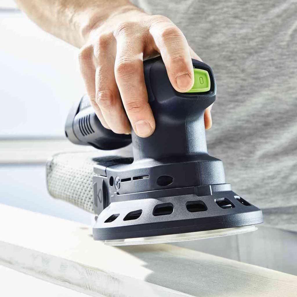 Festool Akku-Exzenterschleifer ETSC 125 3,0 I-Set (mit Akkupacks BP 18 Li 3,0, Schnellladegerät, Net