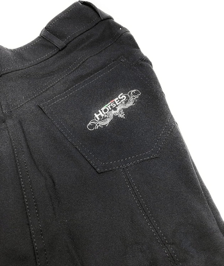 Horses "Aurora Damenhosen ITA 46 / DE 42 Schwarz, ITA 46 / DE 42 Schwarz