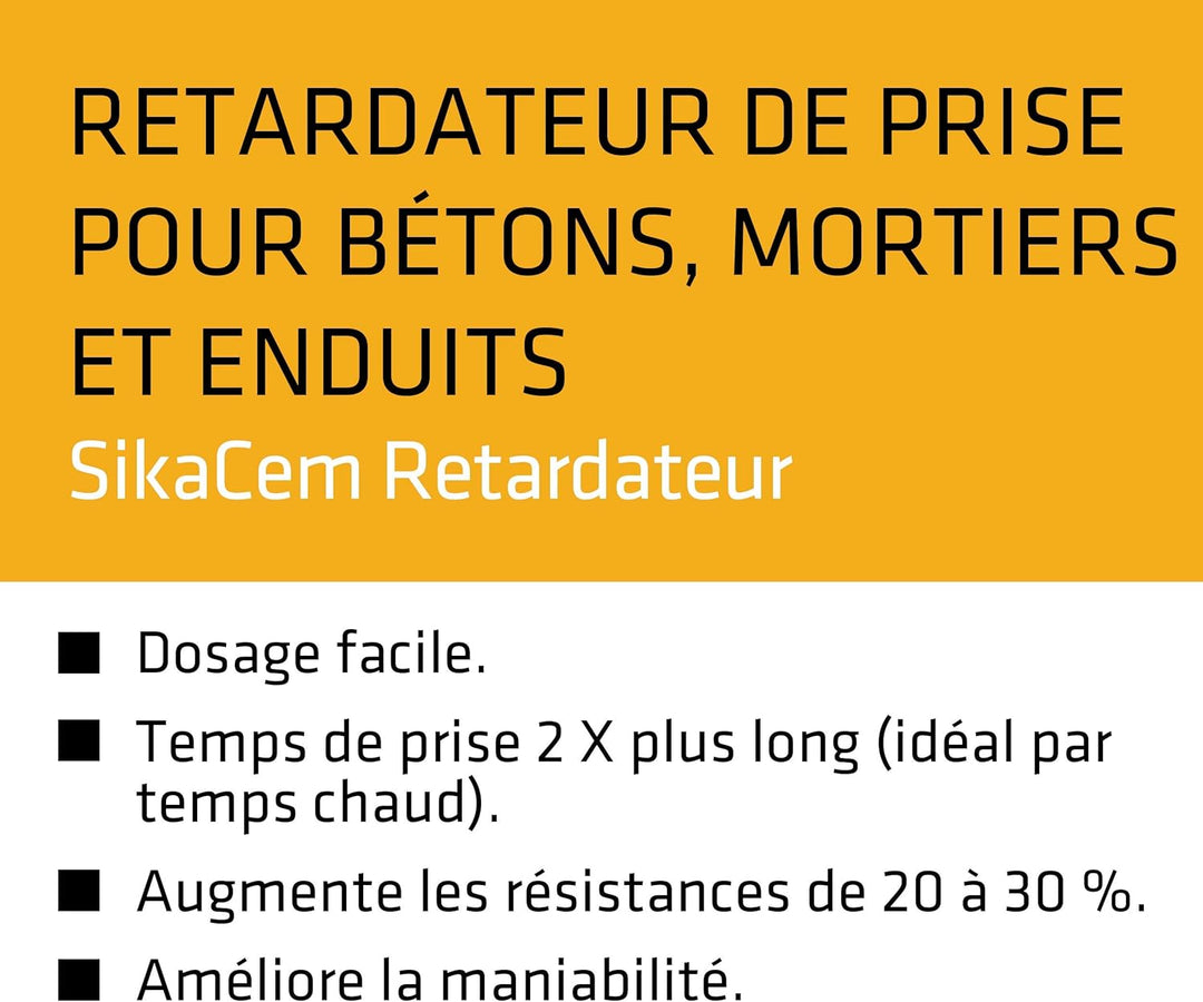 Sika Frankreich S.A.S 546290 Selbstauslöser-Steckdose, gelb 5 l, 5 l