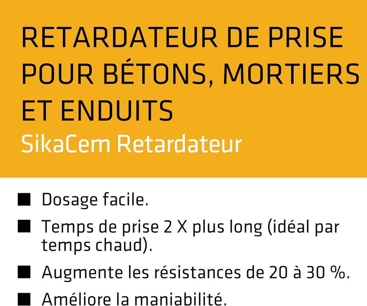 Sika Frankreich S.A.S 546290 Selbstauslöser-Steckdose, gelb 5 l, 5 l