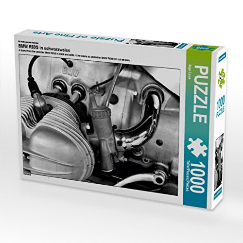 CALVENDO Puzzle BMW R69S in schwarzweiss 1000 Teile Lege-Grösse 64 x 48 cm Foto-Puzzle Bild von Ingo