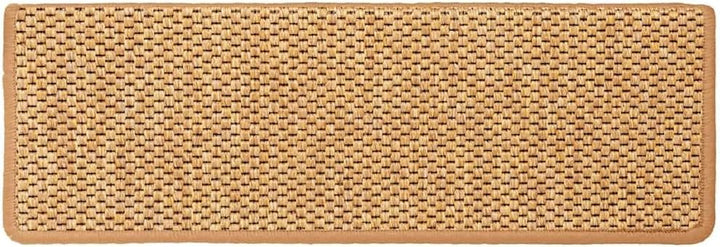 vidaXL Stufenmatten Selbstklebend Sisal-Optik 30 STK. 65x21x4cm Orange, Treppenmatten, Treppenteppic