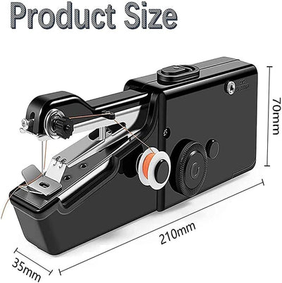 WHJC Handnähmaschine, Hand schnurloses Nähwerkzeug Mini tragbare Nähmaschine, Essentials für Zuhause