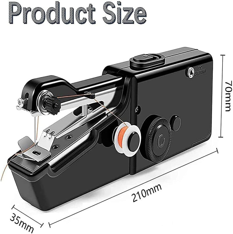 WHJC Handnähmaschine, Hand schnurloses Nähwerkzeug Mini tragbare Nähmaschine, Essentials für Zuhause