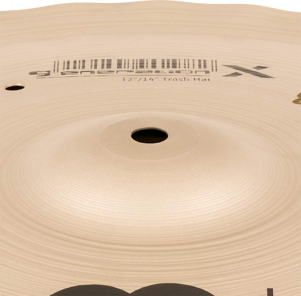 Meinl Cymbals GX-12/14TH Generation X Serie Trash Hat Beckenset Benny Greb Signature 30,5 cm (12 Zol