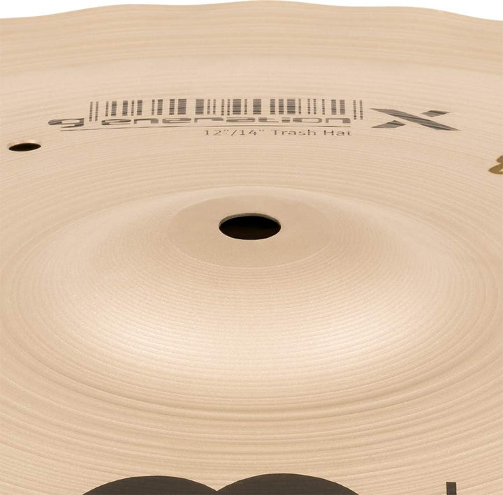 Meinl Cymbals GX-12/14TH Generation X Serie Trash Hat Beckenset Benny Greb Signature 30,5 cm (12 Zol
