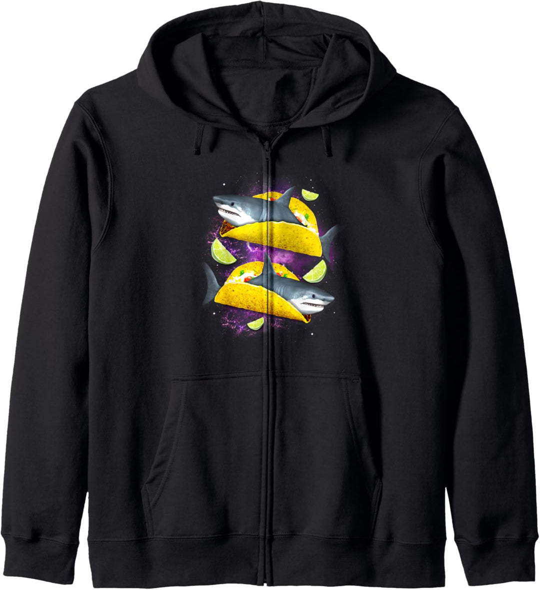 Trendy Shark Tacos Kapuzenjacke