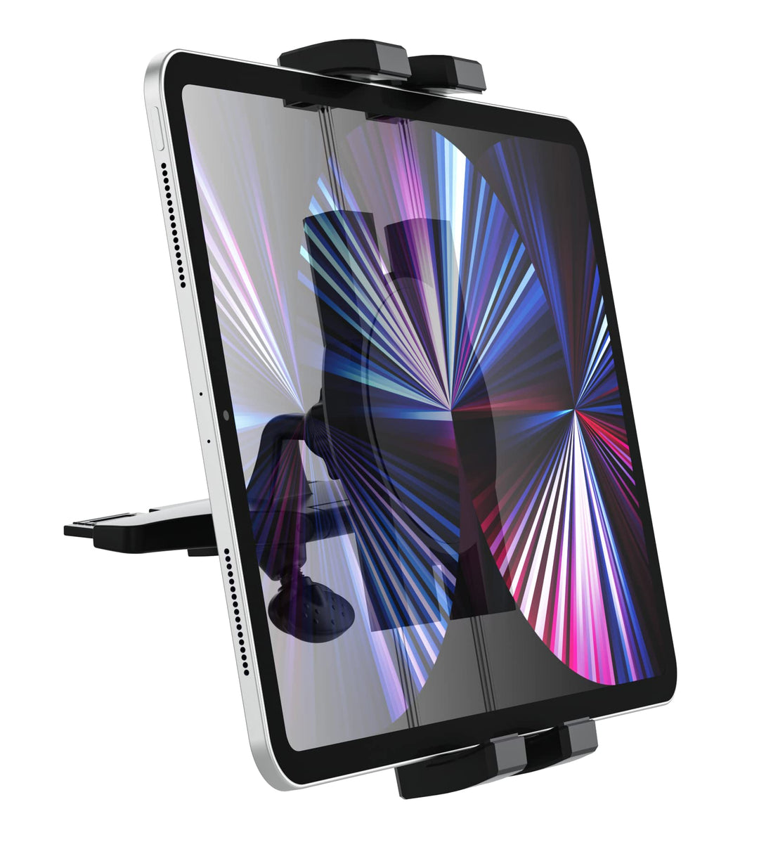Oilcan CD Player Tablet Autohalterung Vorne, KFZ CD Schlitz Tablet Halter mit Verstellbar Klemme [St