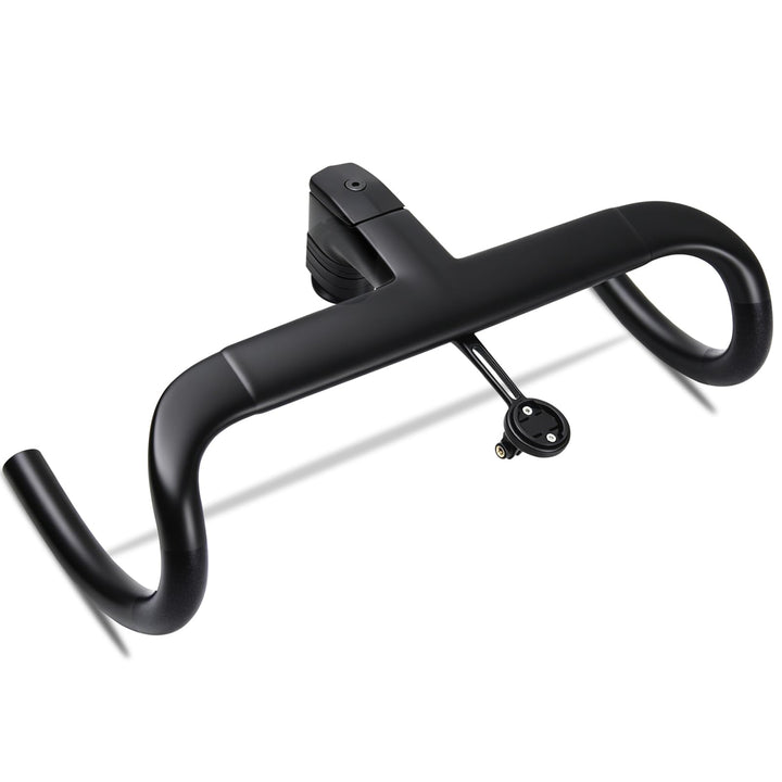 rennrad lenker carbon 28.6mm integrated carbon handlebar gravel kompakte Lenkerausführung 75mm UD ma