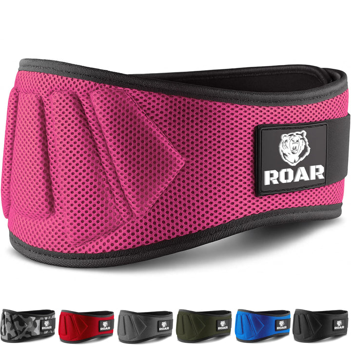Roar® Gewichthebergürtel Herren und Damen, Lifting Belt for Gym, Powerlifting Gürtel Gewichtheben, W