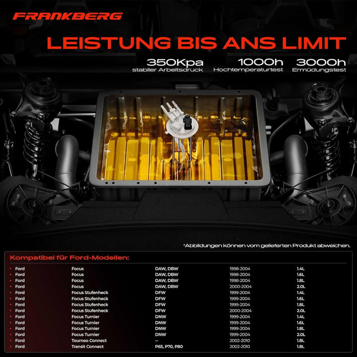 Kraftstoffpumpe Benzinpumpe für Focus DAW,DBW Focus C-Max Focus II DA_ Focus Stufenheck Turnier DNW