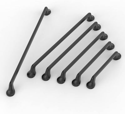 FURNIWARE 10 Stück Möbelgriffe Schrankgriffe Küchengriffe Griffe Möbel Schubladengriffe Griffe für K