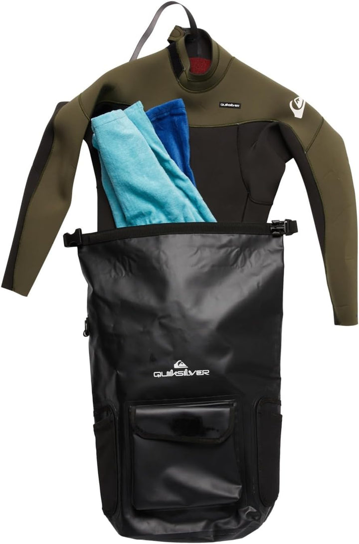 Quiksilver Herren Sea Stash Mid Gepäck-Handgepäck Einheitsgrösse Black/Black/Black, Einheitsgr&#xF6;