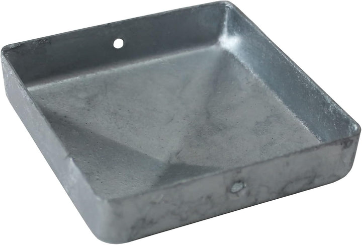 Baumarktplus 10x Pfostenkappe verzinkt Abdeckkappe für Pfosten Pyramide 101 mm 10x10cm