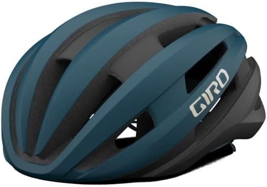 Giro Synthe MIPS II Rennrad Fahrrad Helm matt blau/grau 2022, L