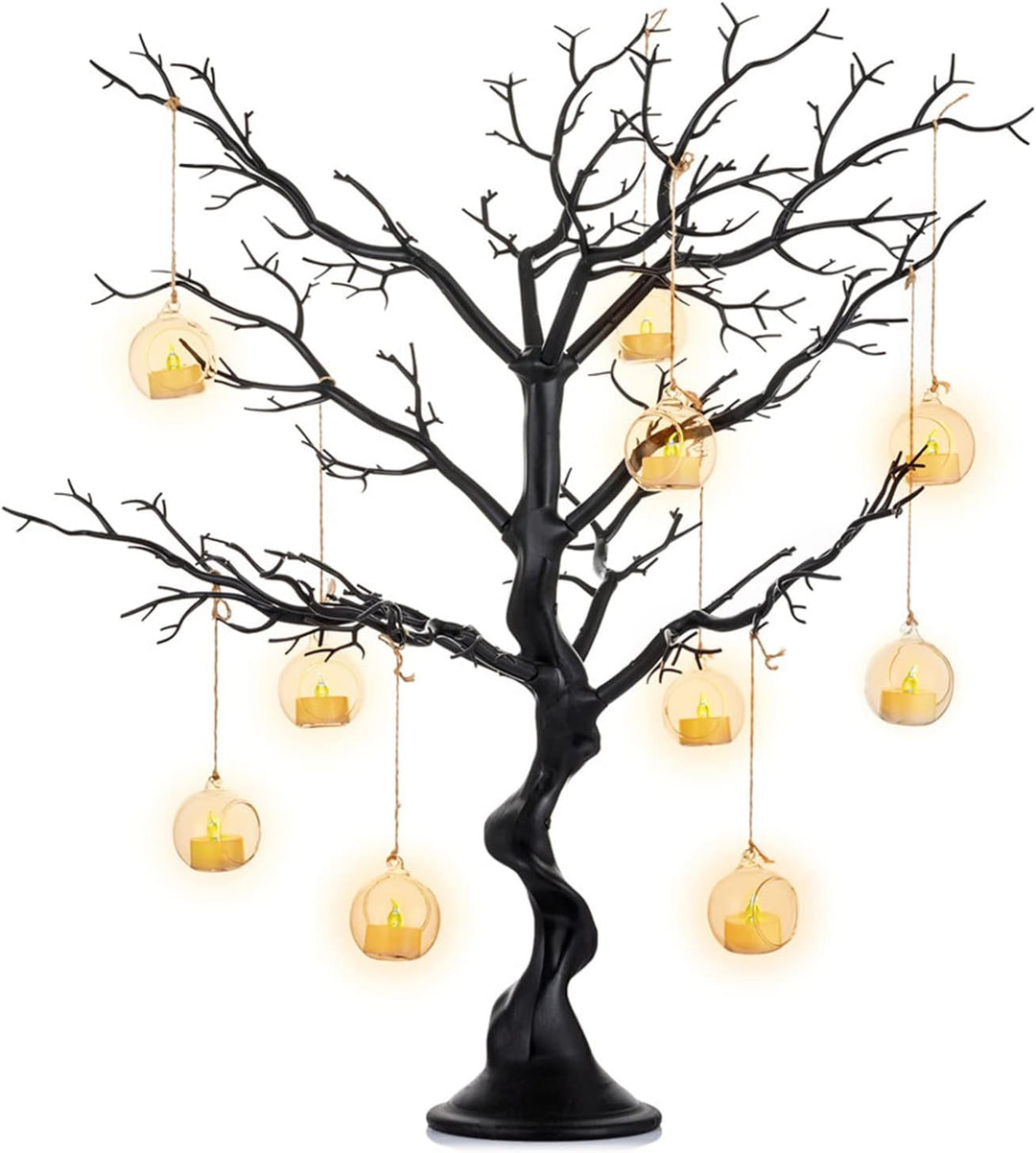 Sziqiqi Künstlicher Deko Baum Wunschbaum Weihnachtsbaum für Tische Hochzeit Party, Perfekt für Oster