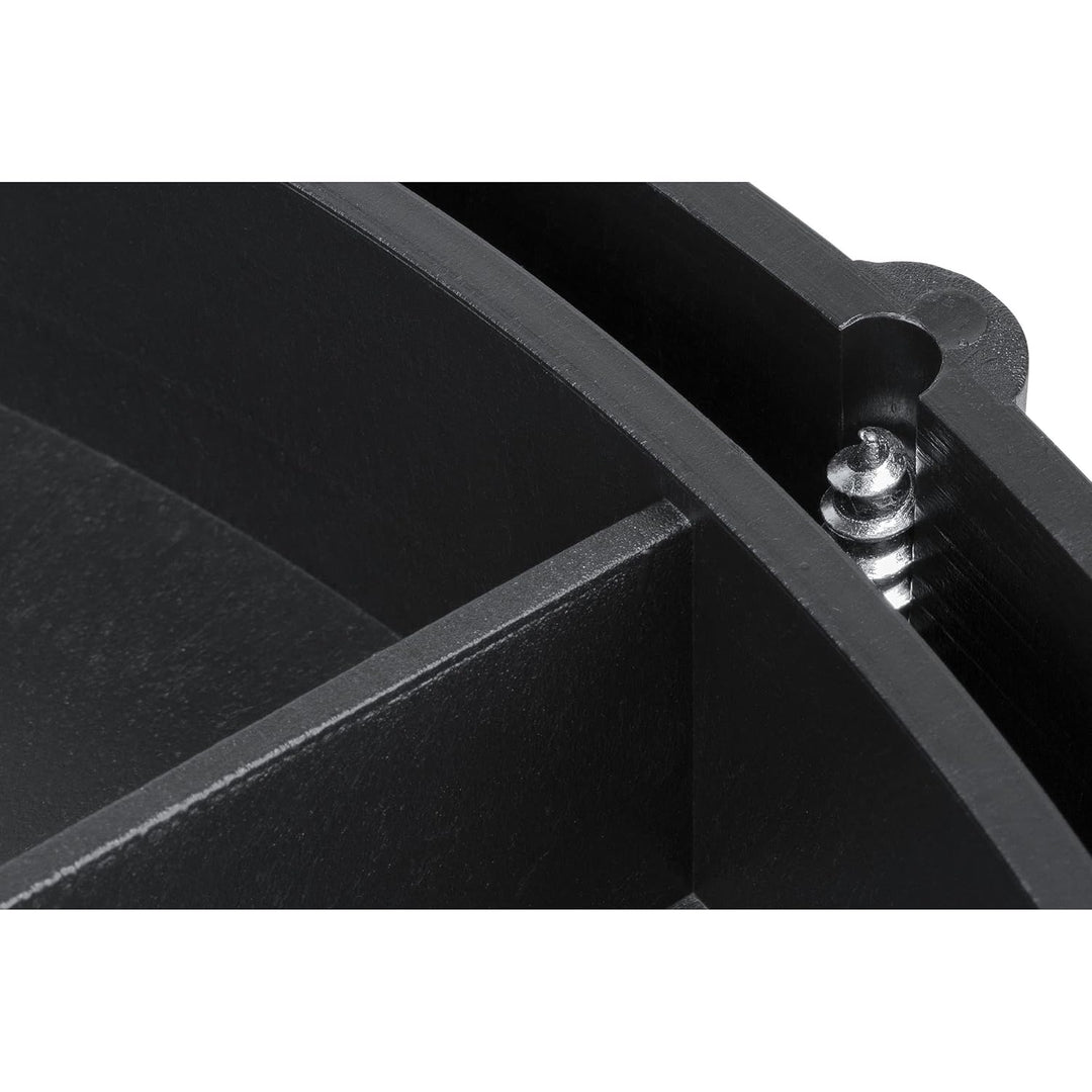Kanaldeckel für Glattrohr Ø DN315 Schachtabdeckung Schachtdeckel Kontrollschacht Schwarz für Glattro