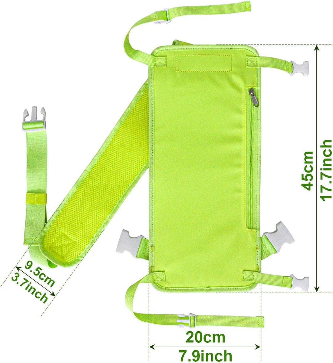 LISEFURE Skateboard-Tasche Skateboard-Gurt-Rucksack Universelle tragbare Skateboard-Tasche Yellow, Y