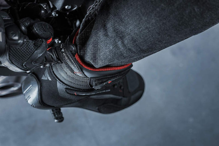 SHIMA EXO Vented, Motorradschuhe für Männer - Verstärkte Strassenreitschuhe mit ATOP-Verschlusssyste