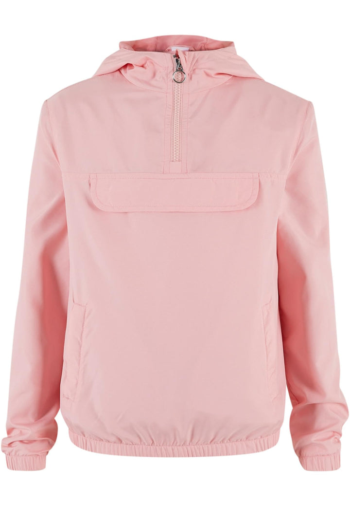 Urban Classics Damen Girls Basic Pullover Jacket 158-164 lemonadepink, 158-164 lemonadepink