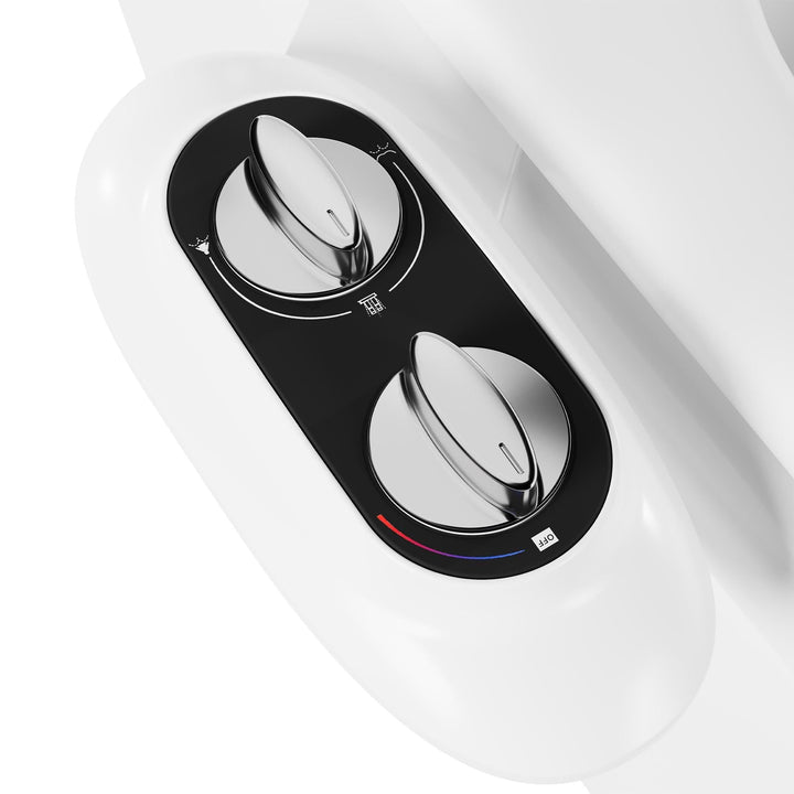 Bidet Aufsatz für Toilette, Ultra-Slim Nicht Elektrisch Bidet Einsatz Für Toilette mit, Hot & Cold B