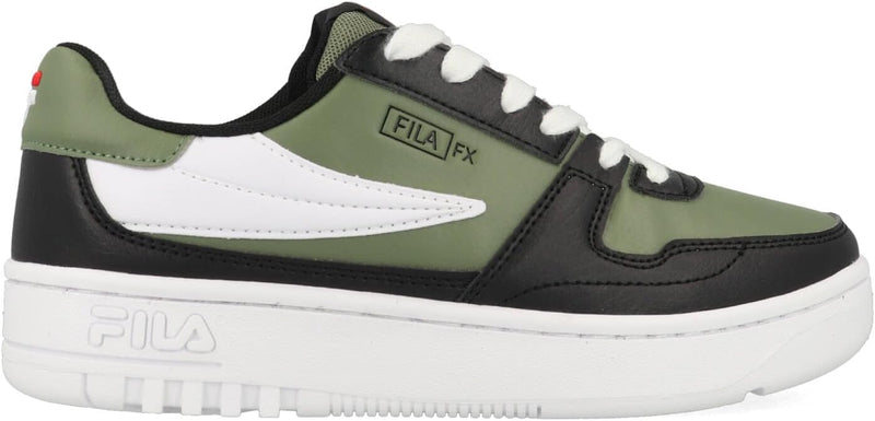 FILA Unisex Kinder Fxventuno Teens Sneaker 38 EU Oil Green Black, 38 EU Oil Green Black