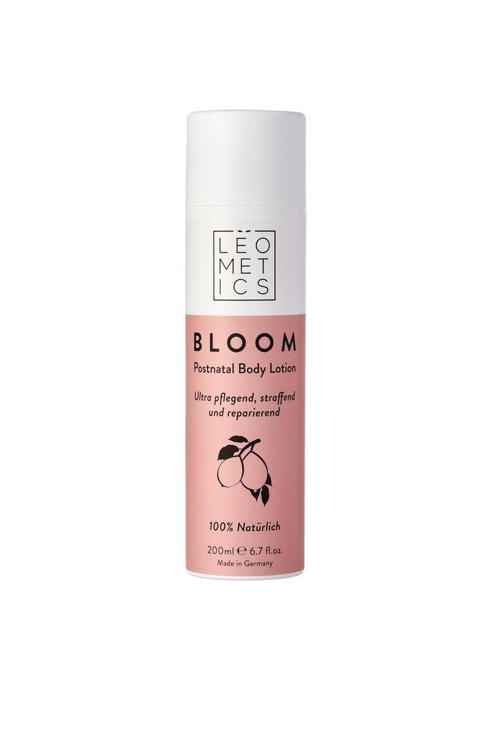 Leometics Bloom Body Lotion - 200ml - 100% Natürlich - reparierend, straffend und ultrapflegend für