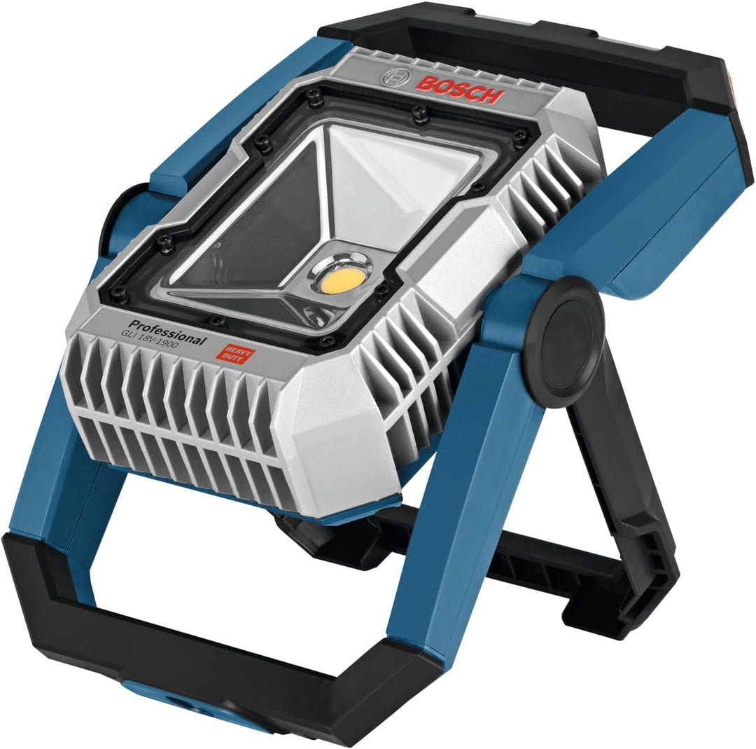 Bosch Professional 18V System Akku LED-Baustellenlampe GLI 18V-1900 (max. Helligkeit 1900 Lumen, ohn