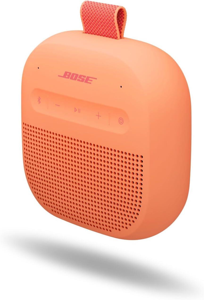 Bose SoundLink Micro Tragbarer Lautsprecher (2. Gen.), kabelloser Aussen-Lautsprecher mit bis zu 12