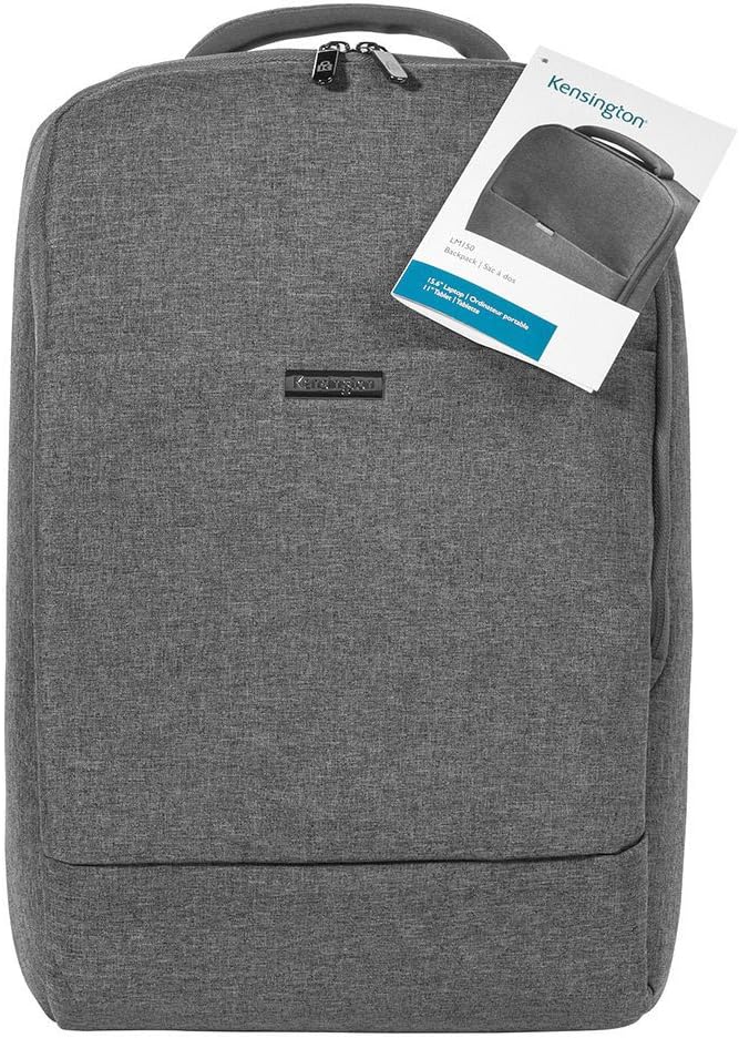 Kensington LM150 Laptop Case Backpack 15.6-Inch (K62622WW) - Cool Grey Rucksack, Rucksack