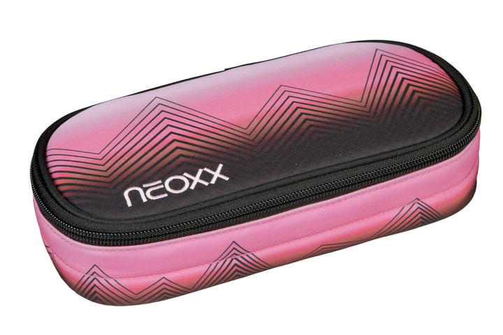 neoxx - Jump Schlamperbox - Recycelte PET-Flaschen, Hauptfach mit Reissverschluss, 10 Stifteschlaufe