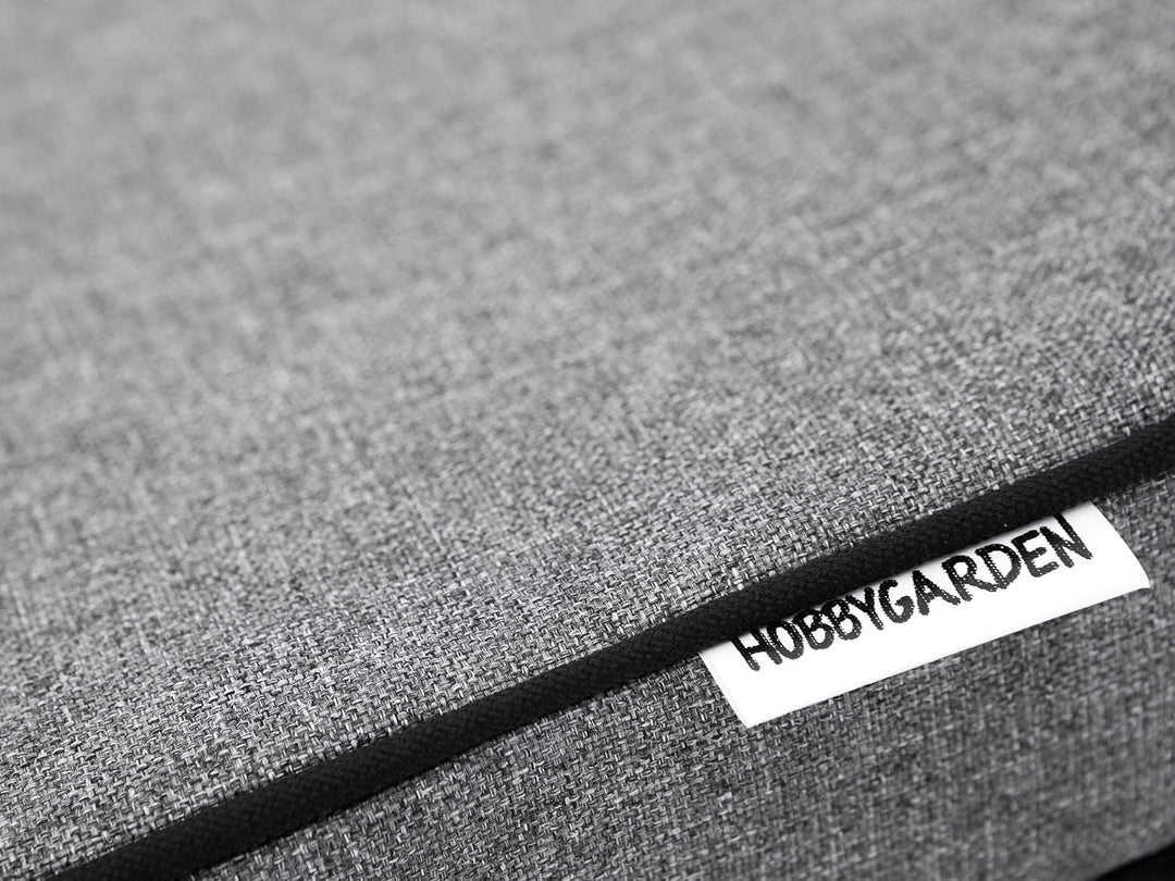 HOBBYGARDEN 4er Set Stuhlkissen/Sitzkissen 48x45 cm Sitzauflagen Polsterauflagen Outdoor/Indoor Auss