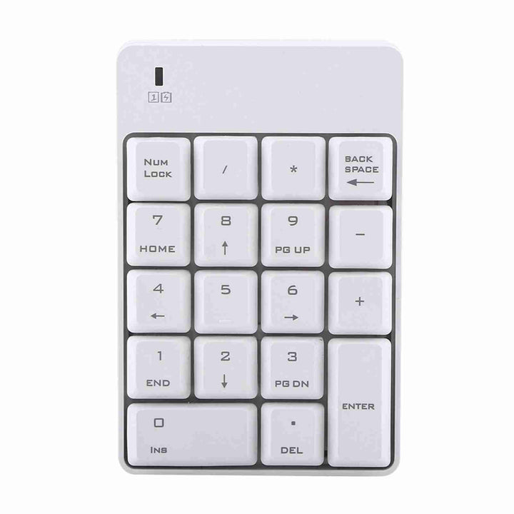 Wireless USB Numpad, 2,4 GHz -Nummer Tastatur -Kompakt -Design für Notebook -Benutzer, Kompatibel mi