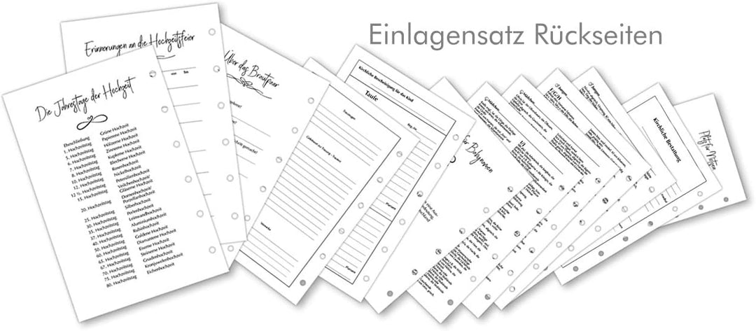 Stammbuch Renkaat Bordeaux Rot Hochzeit Stammbuch der Familie incl. Einleger