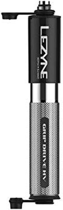 Lezyne Unisex-Adult Grip Drive Hv Minipumpe S 185mm silber, S 185mm silber