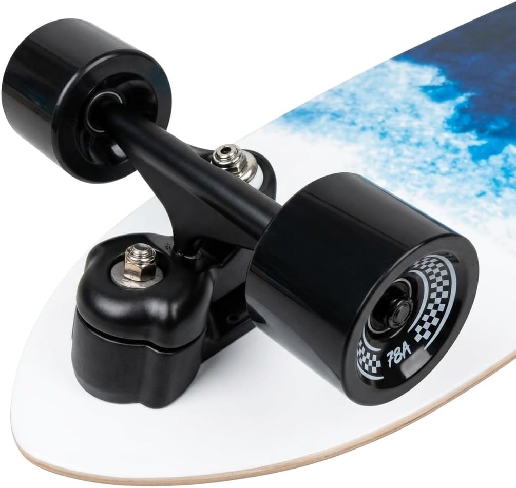 ACTA Surfskate Foam V2 31" - Ocean Surf-Skate Board aus Ahorn, 7-lagig, ideal für Anfänger & Fortges