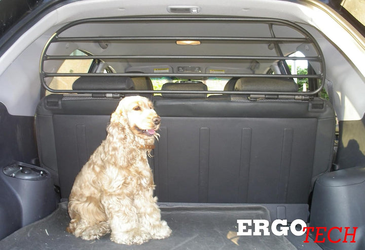 ERGOTECH Trenngitter Hundegitter für Kia Sportage (2005-2010), RDA65HBG-M, für Hunde und Gepäck
