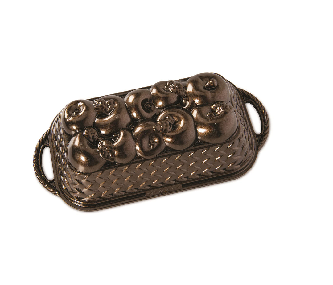 Nordic Ware Kastenform, Apfelkorb, für 6 Tassen, bronzefarben