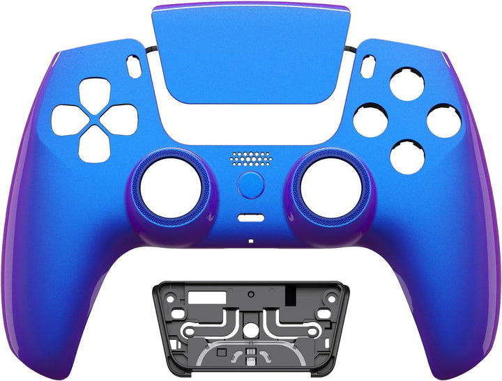 eXtremeRate Luna Re-Design Front Hülle für ps5 Controller BDM-010/020/030/040, Ersatzgehäuse&Touchpa