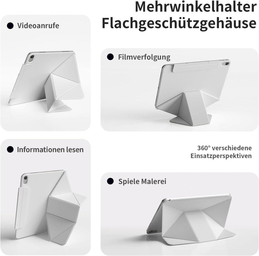 Magnetisch Hülle für iPad (A16) 11. Generation 11 Zoll 2025, iPad 10. Generation 10,9 Zoll 2022, Sch