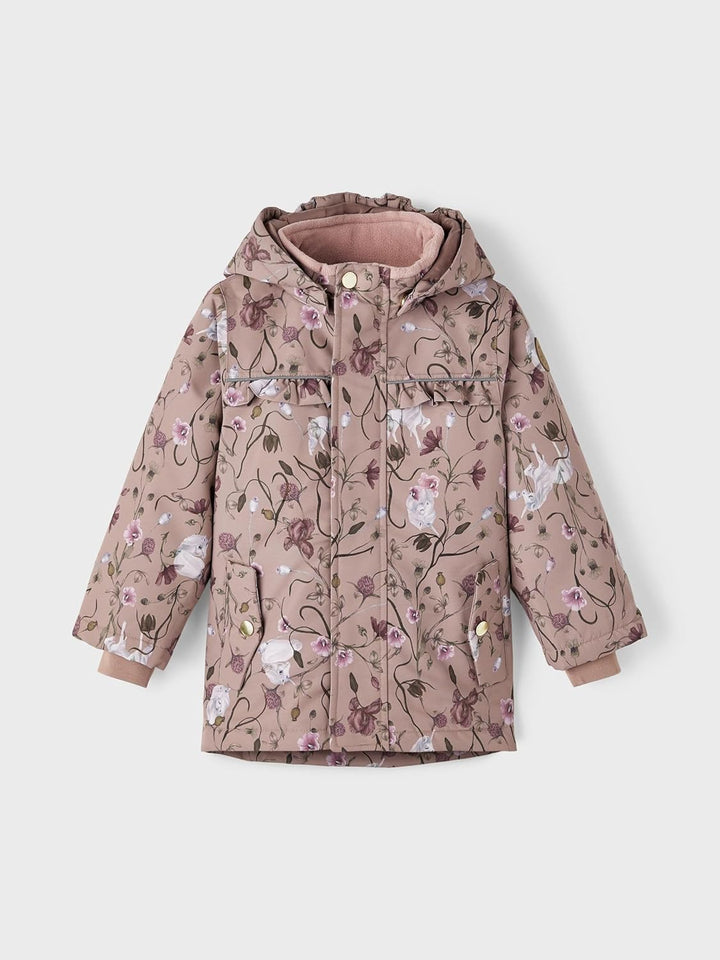NAME IT girl Jacke SNOW05 92 Antler, 92 Antler