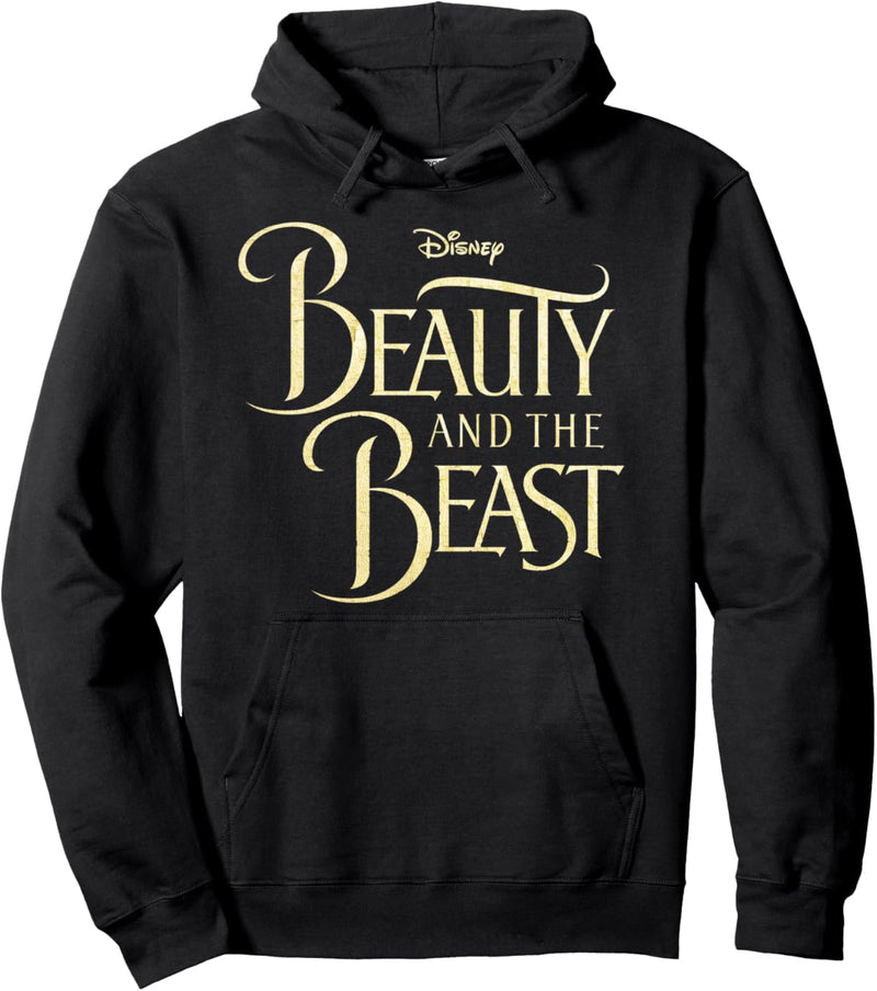 Disney Beauty And The Beast Movie Logo Pullover Hoodie