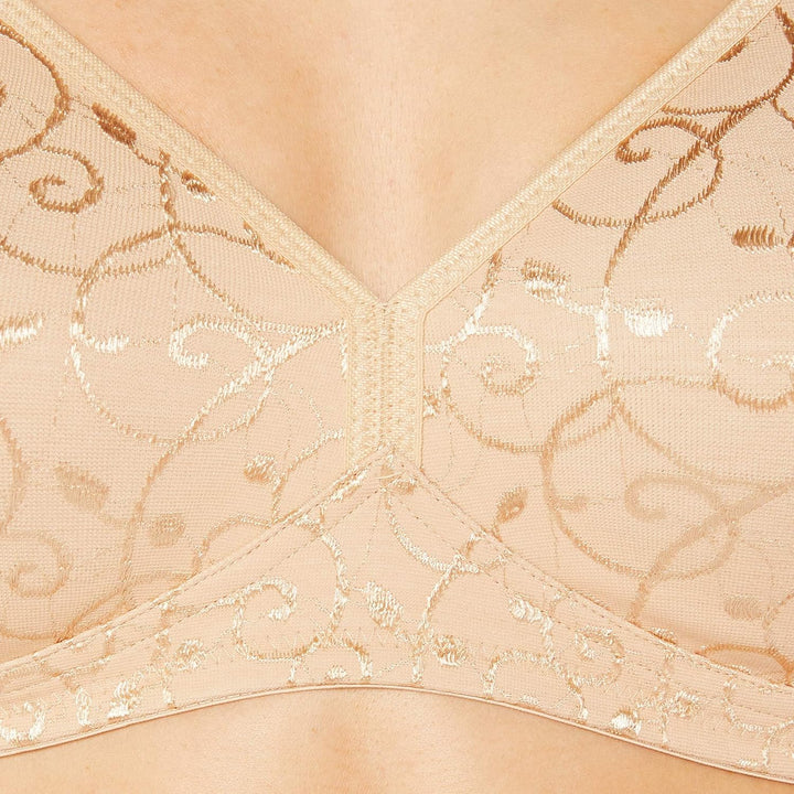 Triumph BH Elegant Cotton N B-E 75-100 75E Skin - Light Combination, 75E Skin - Light Combination